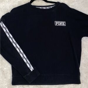 VS PINK black sweatshirt